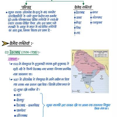 आधुनिक भारत (Modern History) - Handwritten Notes (Set of 2 Books)