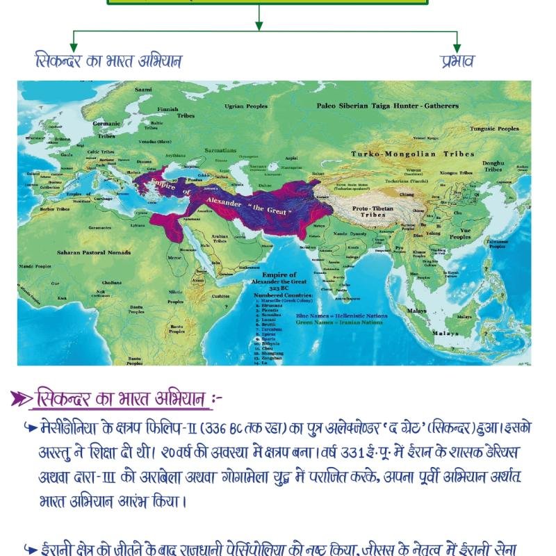 प्राचीन भारत का इतिहास (History of Ancient India) - Handwritten Notes (Set of 2 Books)
