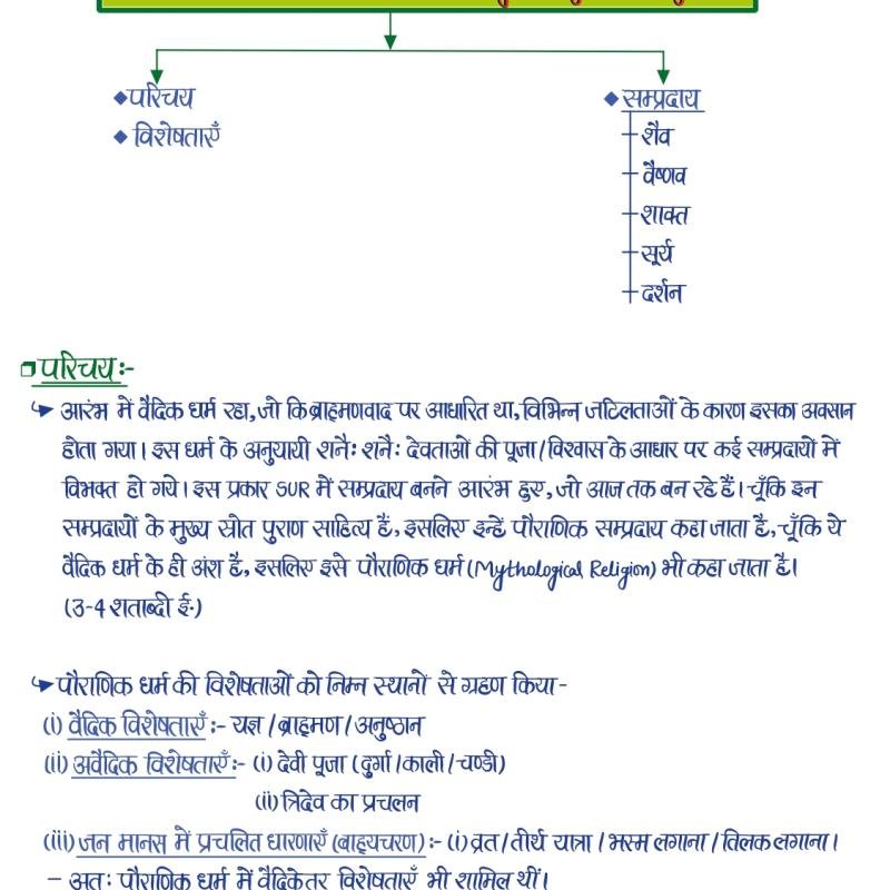 अतिरिक्त नोट्स बुकलेट (Extra Notes Booklet) - Handwritten Notes (Ancient, Medieval, Modern India, Rajasthan & World History)