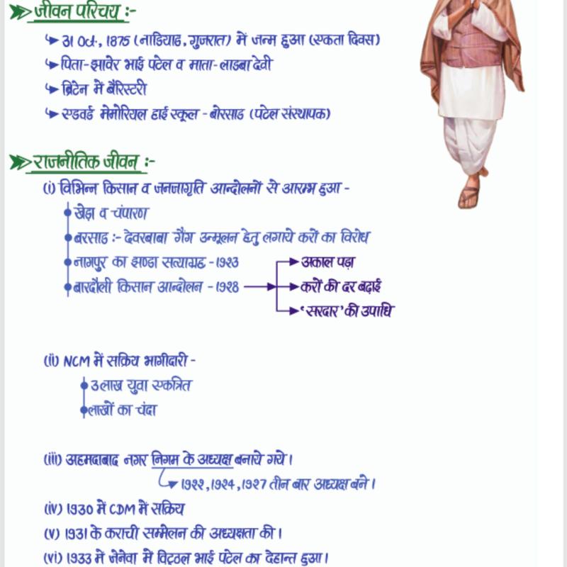 School Lecturer- First Paper : Indian & Rajasthan History - भारत व राजस्थान का इतिहास : स्कूल व्याख्याता (प्रथम प्रश्न-पत्र) Handwritten Notes
